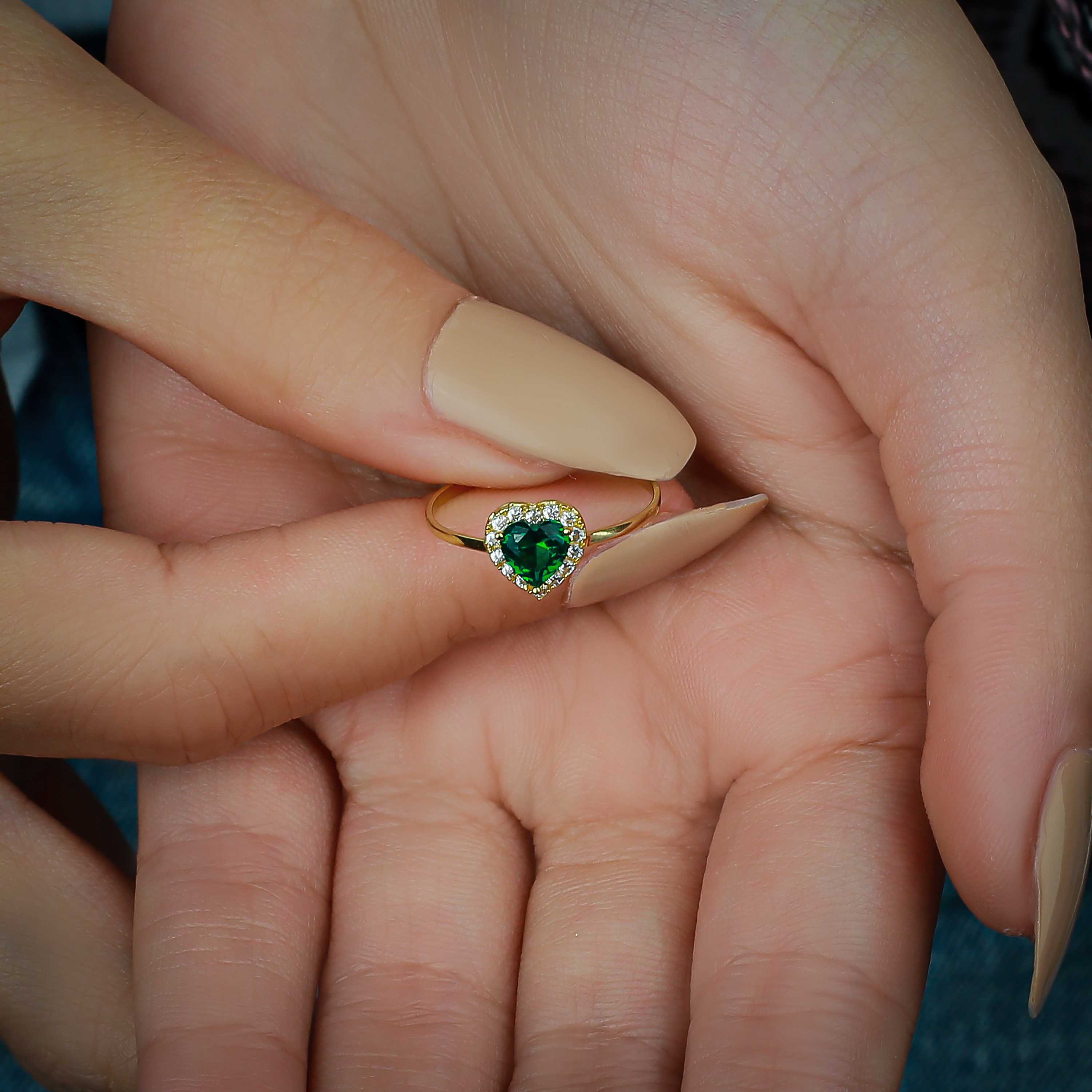18 karat gold ring, Turkish made - (H-0710)